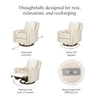 Nate Berkus x Babyletto Sigi Power Recliner