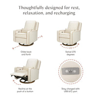 Nate Berkus x Babyletto Sigi Power Recliner
