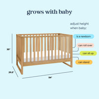 DaVinci Hunter 3-in-1 Convertible Crib