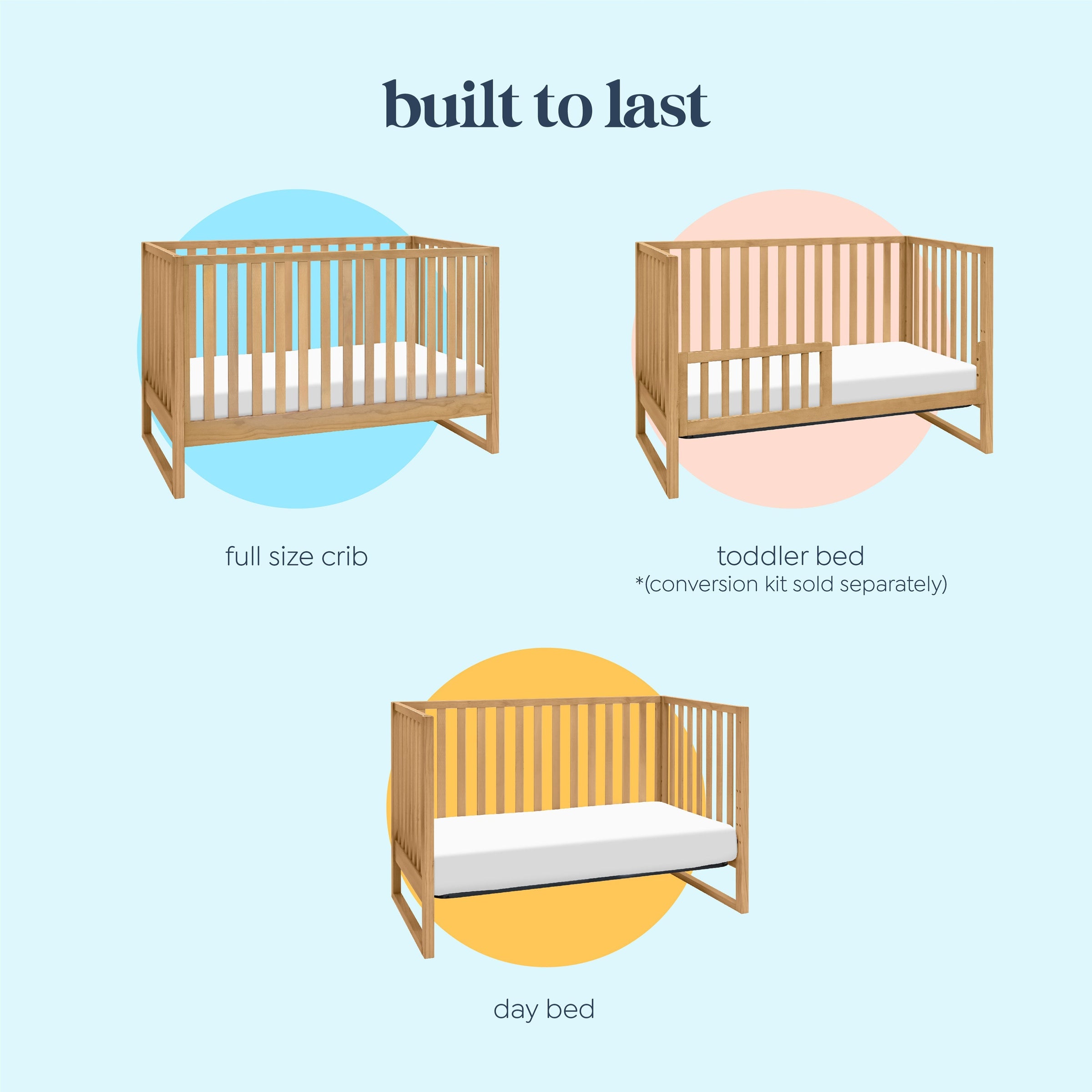 DaVinci Hunter 3-in-1 Convertible Crib