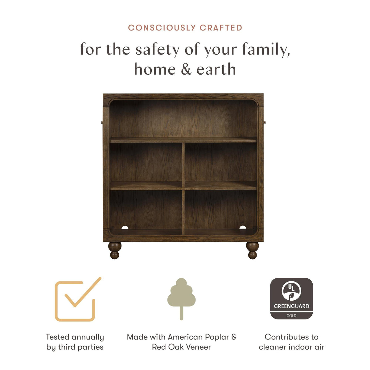 Nate Berkus x Babyletto Astre Bookcase