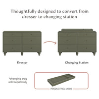 Nate Berkus x Babyletto Astre 6-Drawer Dresser