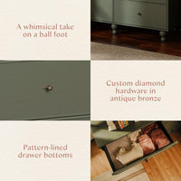 Nate Berkus x Babyletto Astre 6-Drawer Dresser