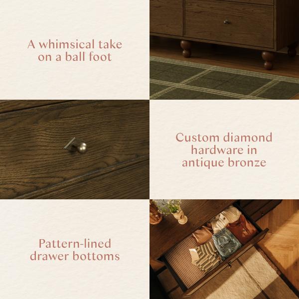 Nate Berkus x Babyletto Astre 6-Drawer Dresser