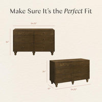 Nate Berkus x Babyletto Astre 6-Drawer Dresser