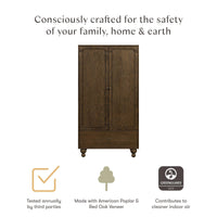 Nate Berkus x Babyletto Astre Armoire
