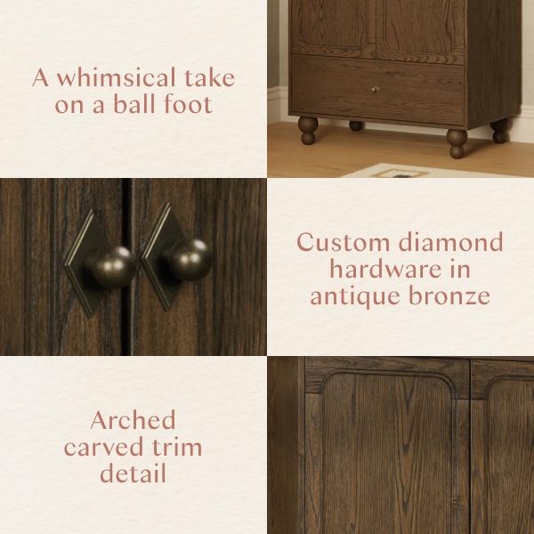Nate Berkus x Babyletto Astre Armoire