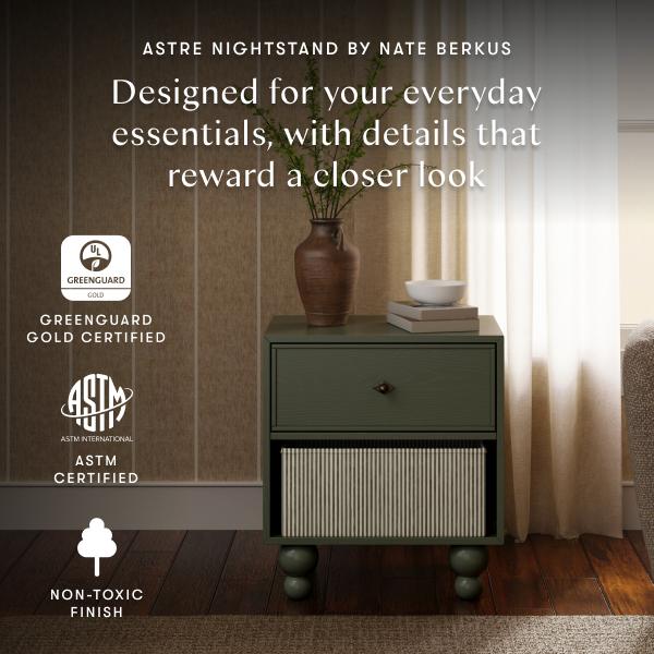 Nate Berkus x Babyletto Astre Nightstand