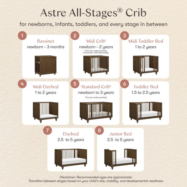 Nate Berkus x Babyletto Astre All-Stages Crib