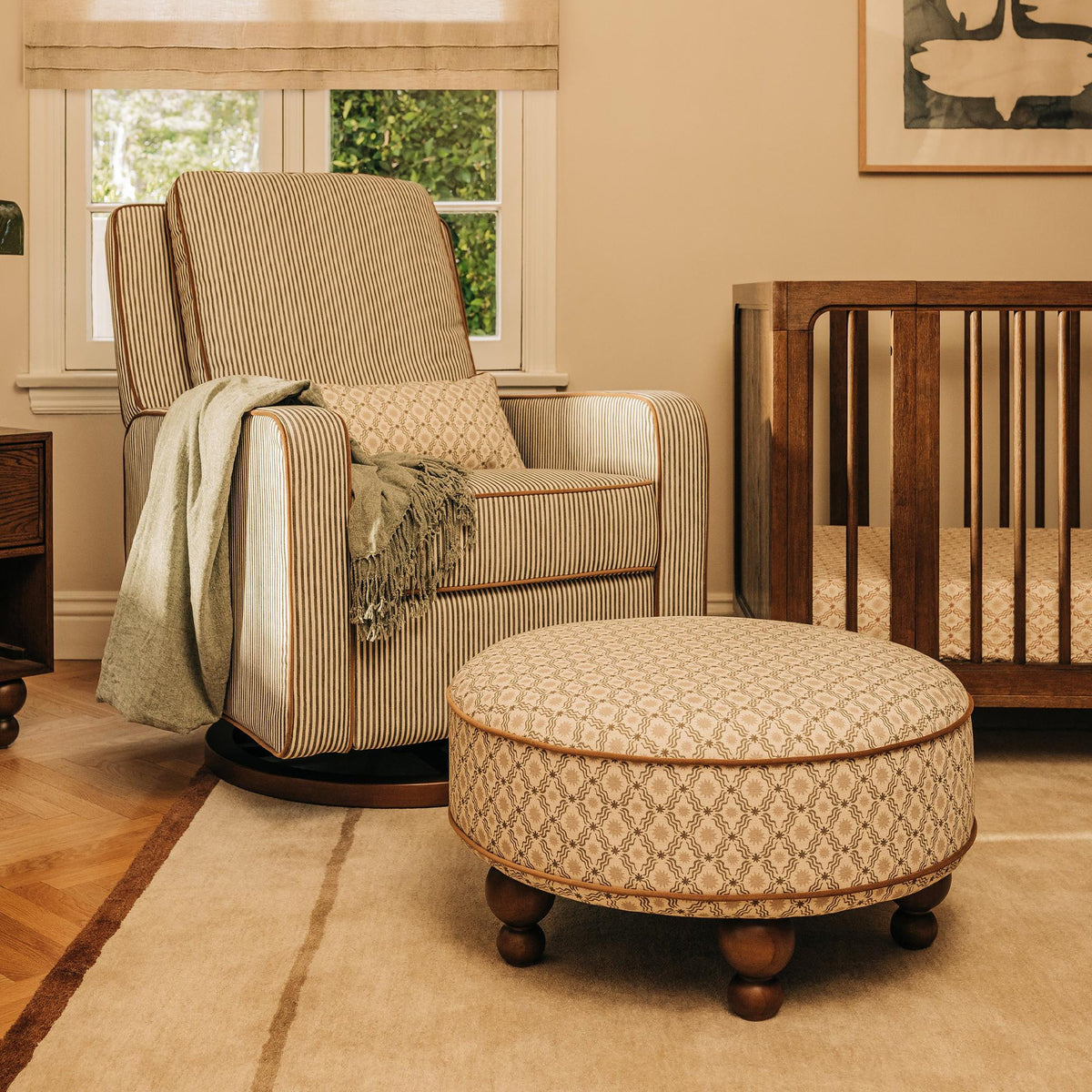 Nate Berkus x Babyletto Astre Ottoman