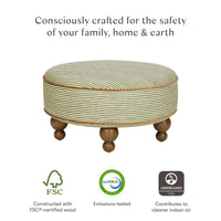 Nate Berkus x Babyletto Astre Ottoman