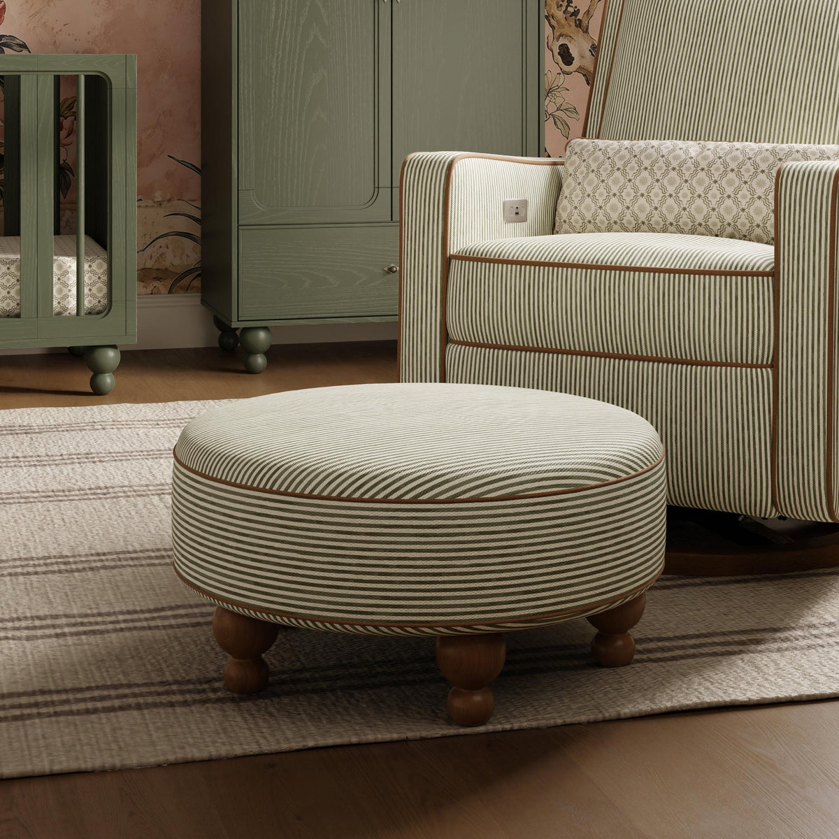 Nate Berkus x Babyletto Astre Ottoman