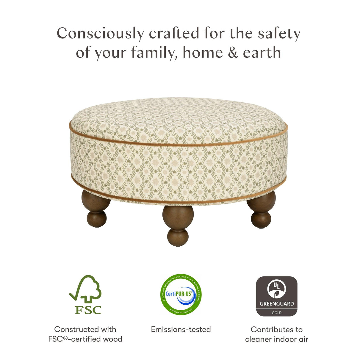 Nate Berkus x Babyletto Astre Ottoman