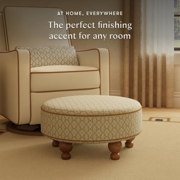Nate Berkus x Babyletto Astre Ottoman