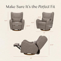 Nate Berkus x Babyletto Westham Power Recliner