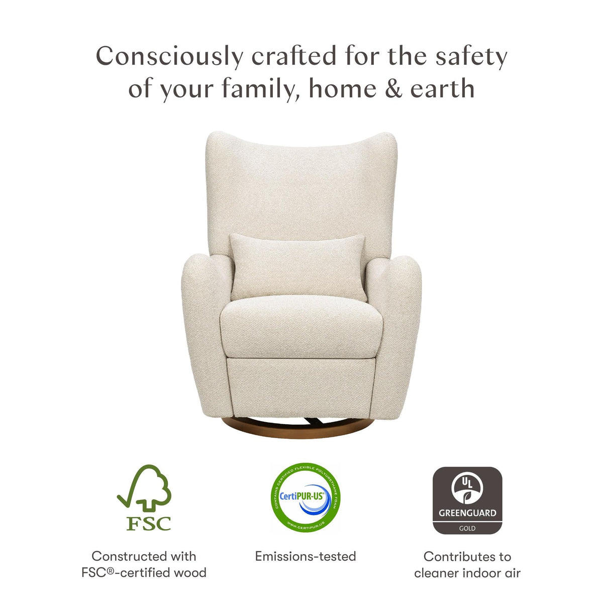 Nate Berkus x Babyletto Westham Power Recliner