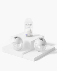 Momcozy M5 Smart Wearable Breast Pump | Upgraded with App Control