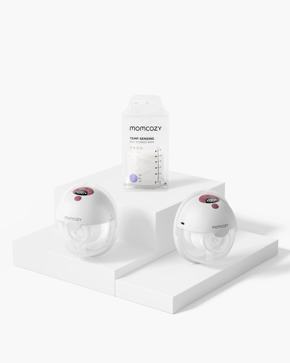 Momcozy M5 Smart Wearable Breast Pump | Upgraded with App Control