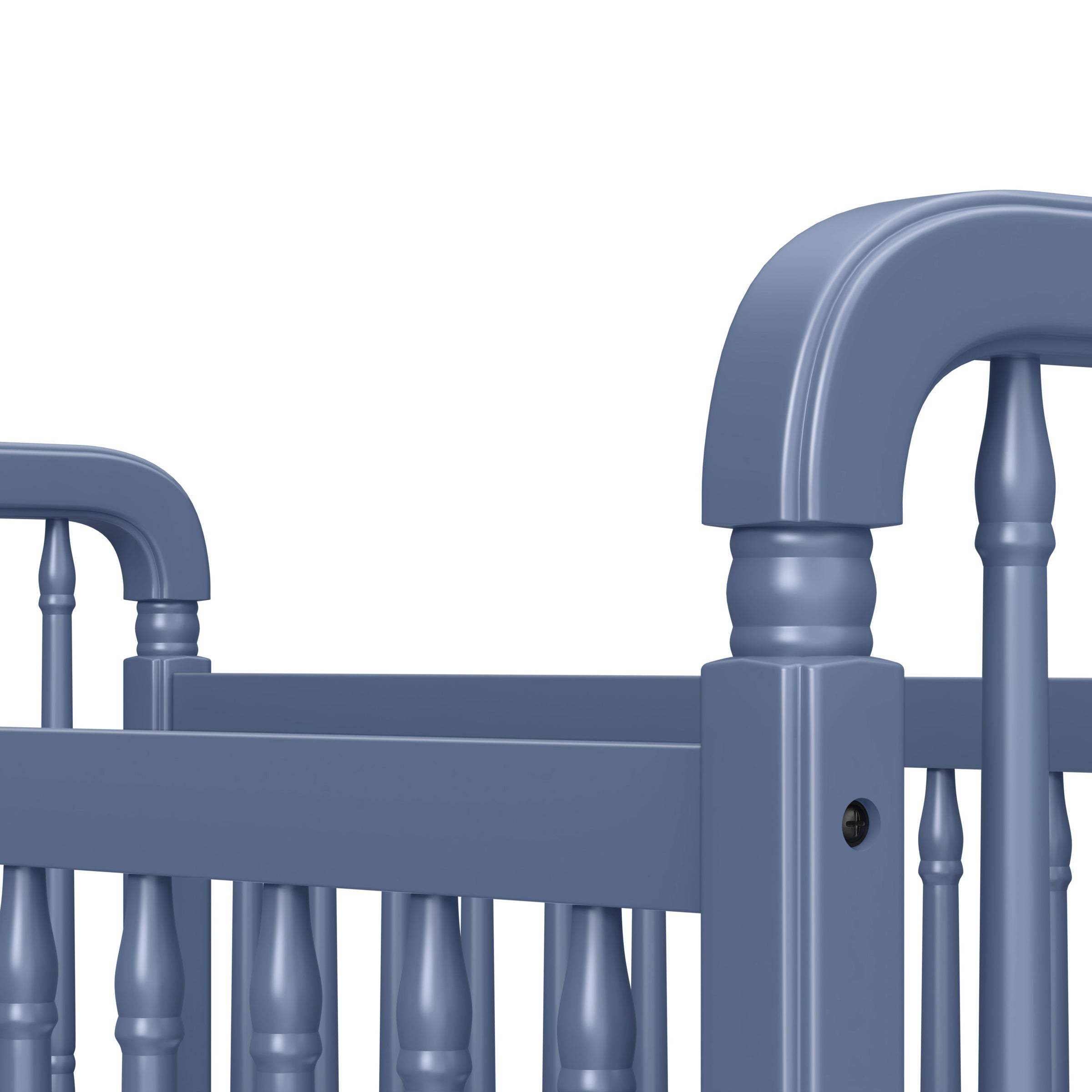 Namesake Liberty 3-in-1 Convertible Spindle Crib with Toddler Bed Conversion Kit