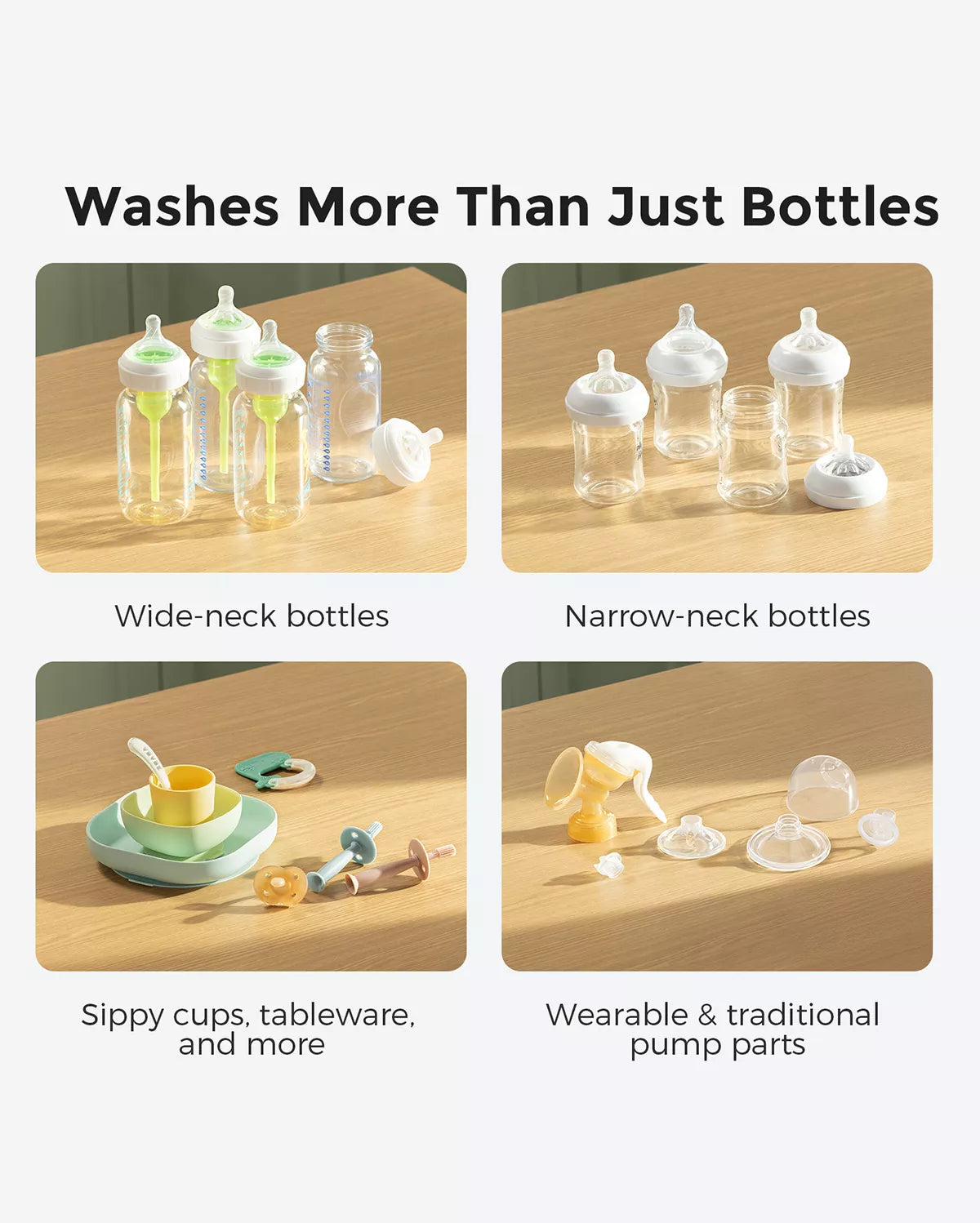 Momcozy KleanPal Pro Baby Bottle Washer and Sterilizer