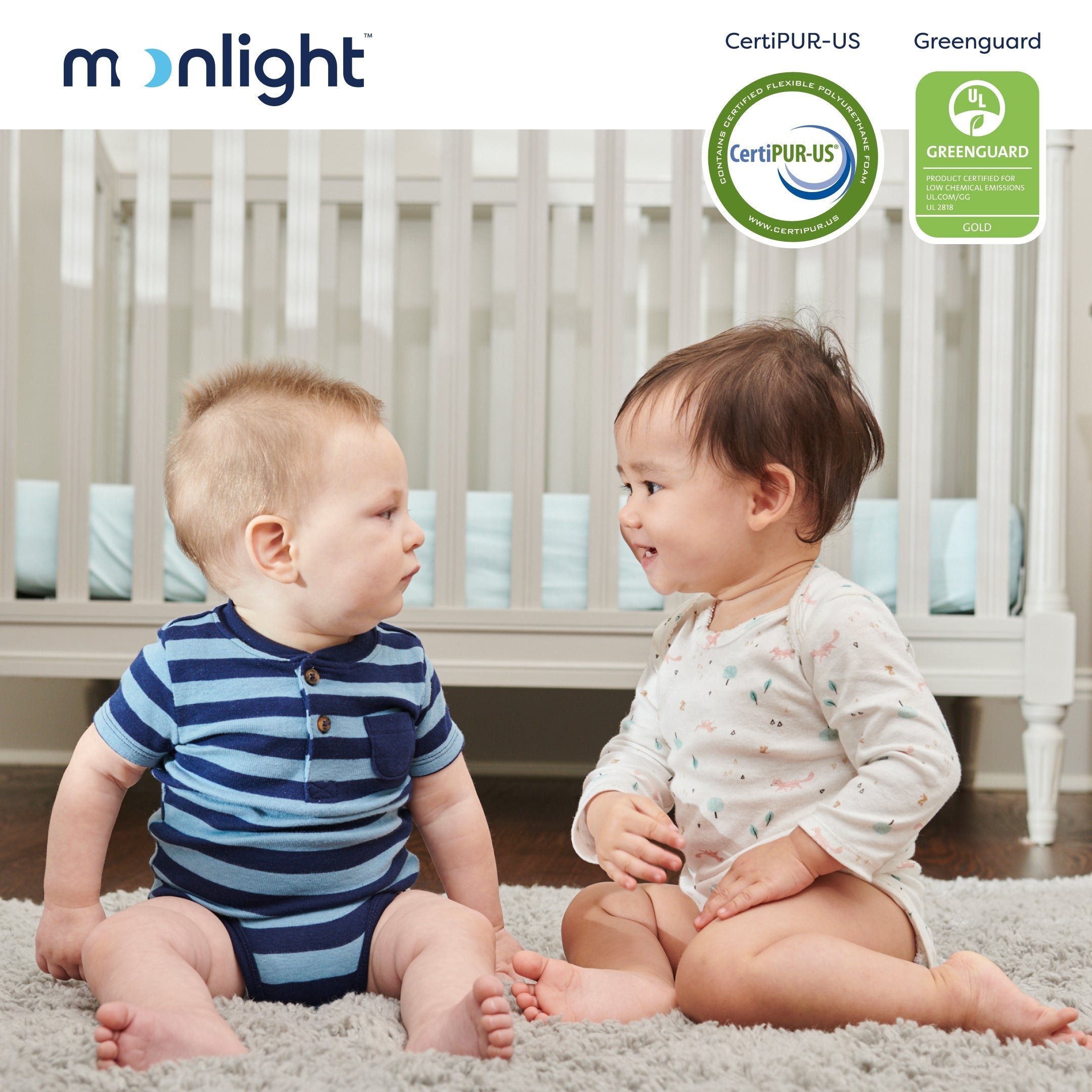 Moonlight Starlight Dream Crib Mattress (Compressed & Rolled)