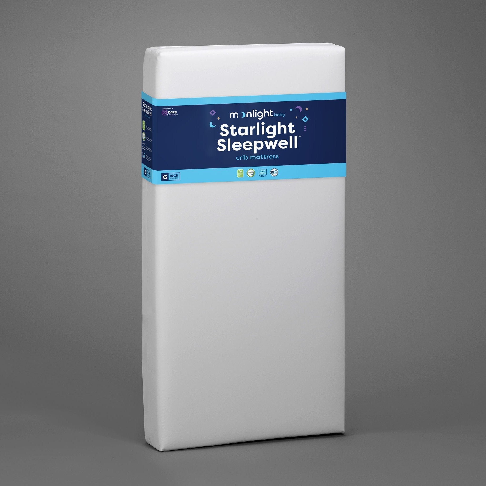 Moonlight Starlight Sleepwell Crib Mattress (Compressed & Rolled)