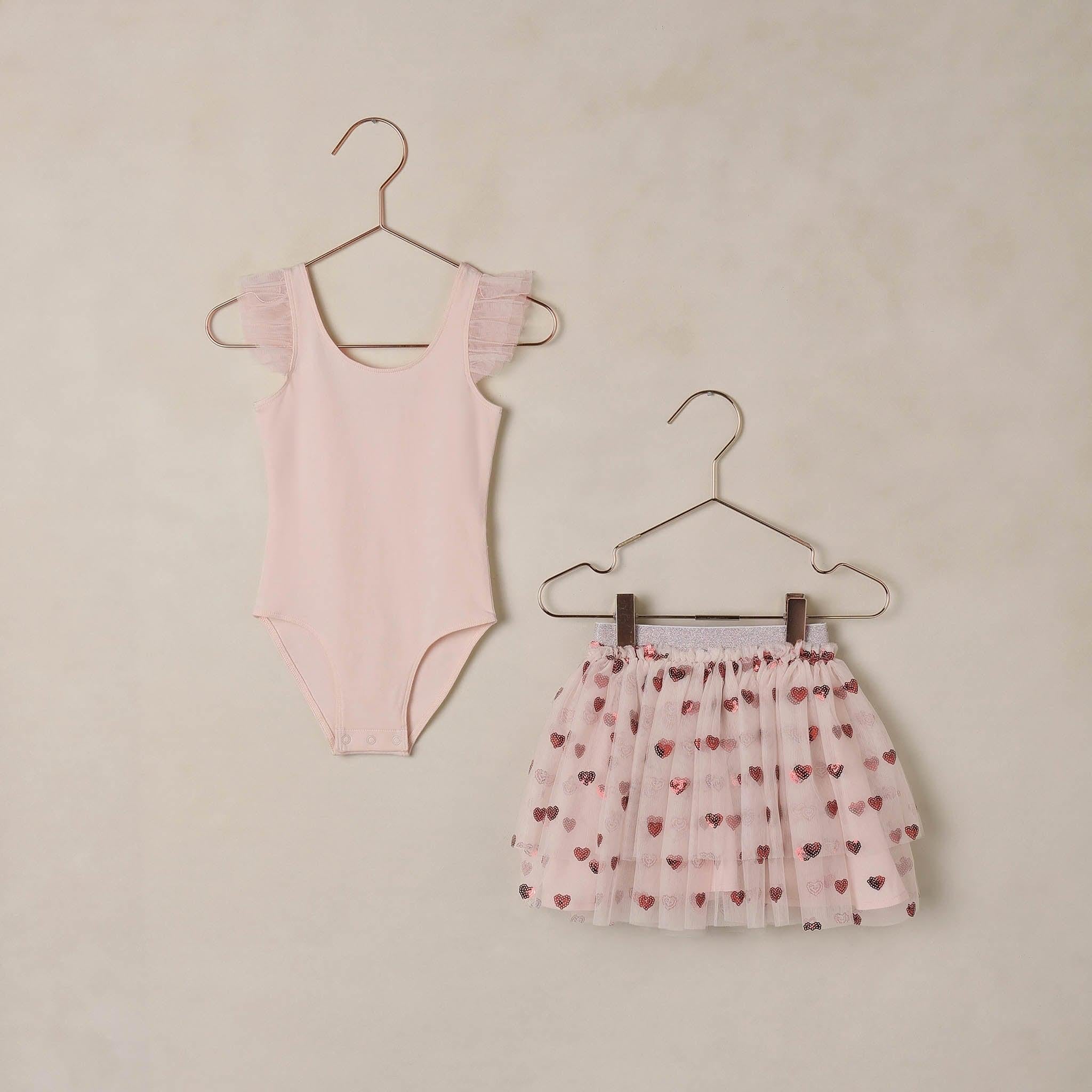 Noralee Aurora Tutu Set | Red Hearts