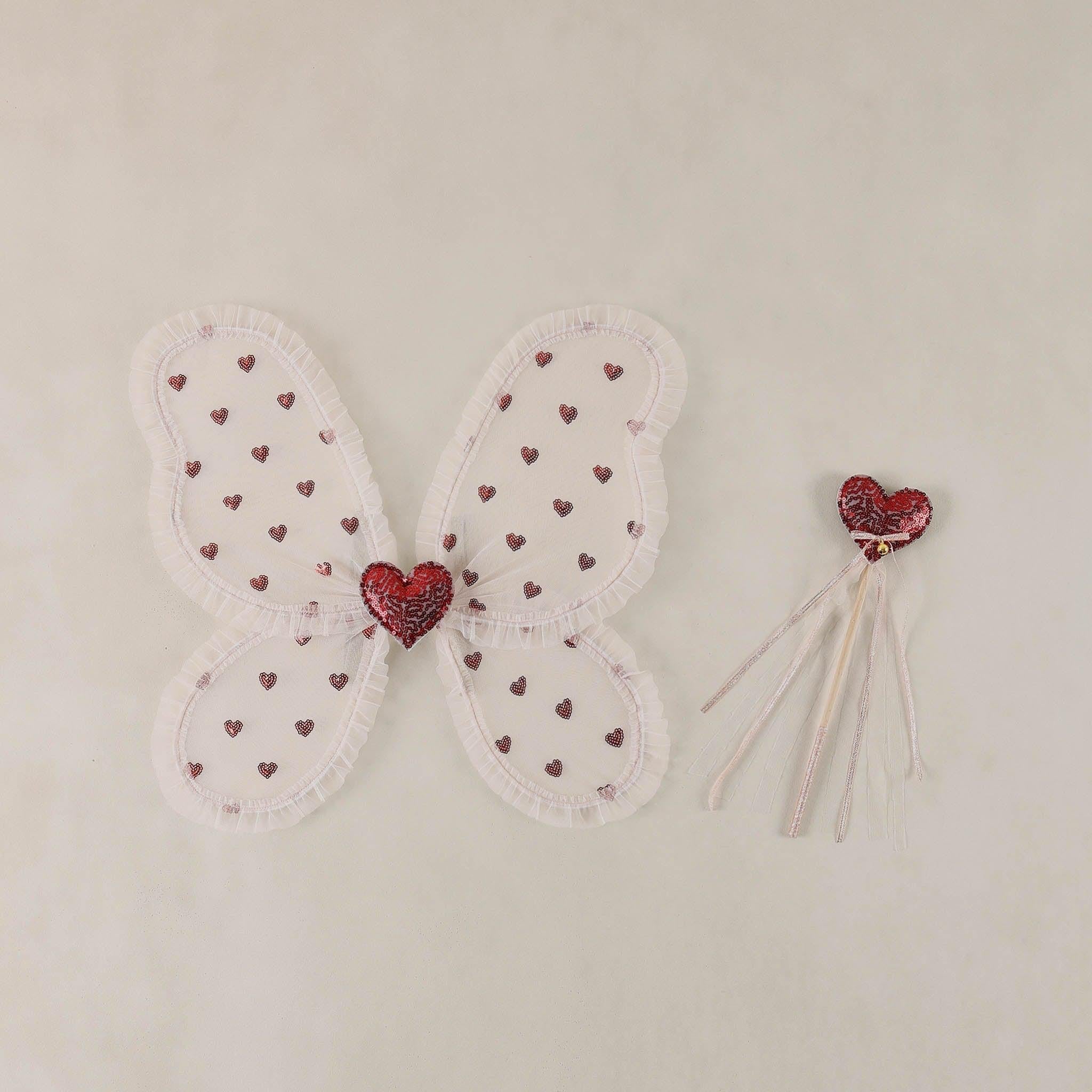 Noralee Fairy Set | Red Hearts