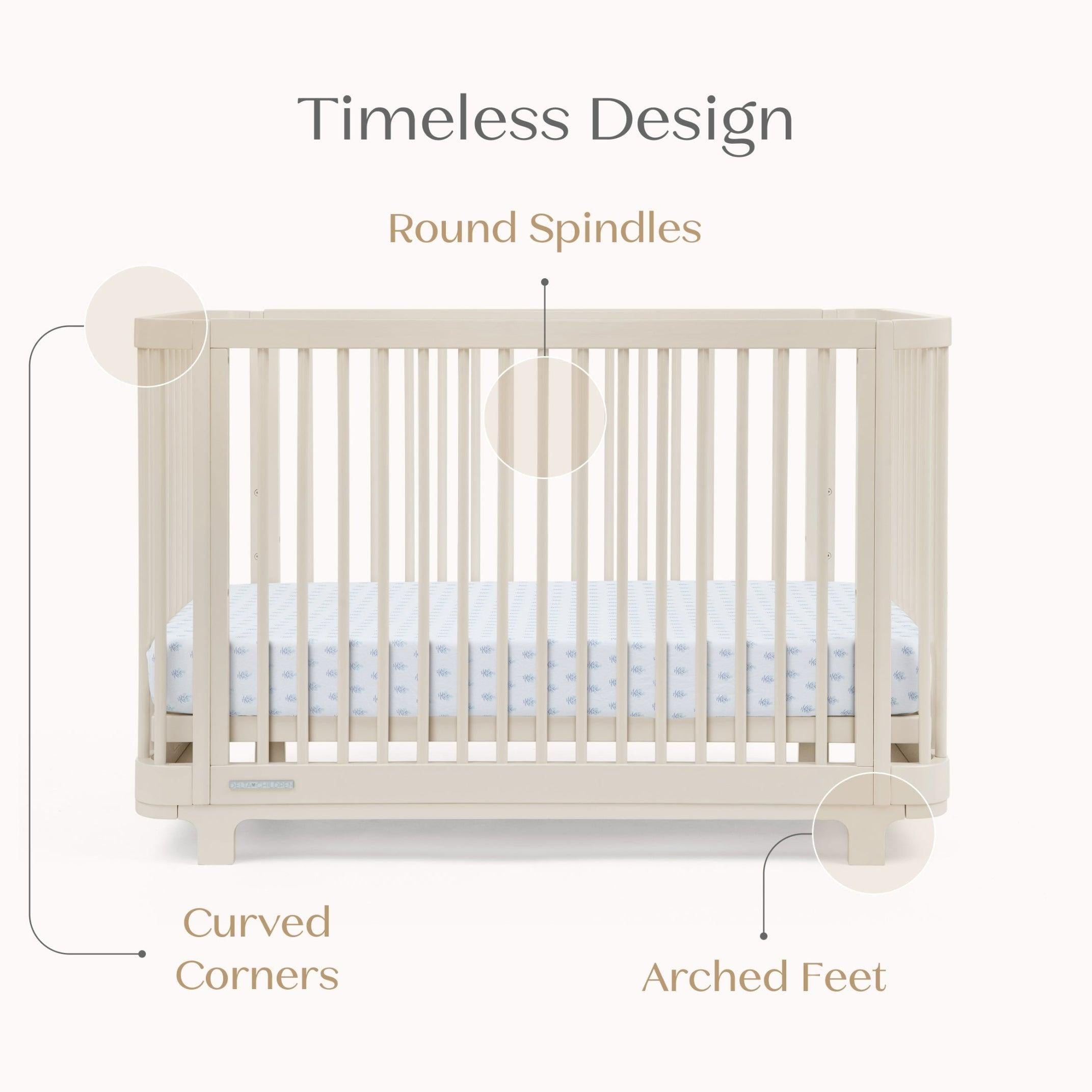 Delta Children Nest 4-in-1 Convertible Crib