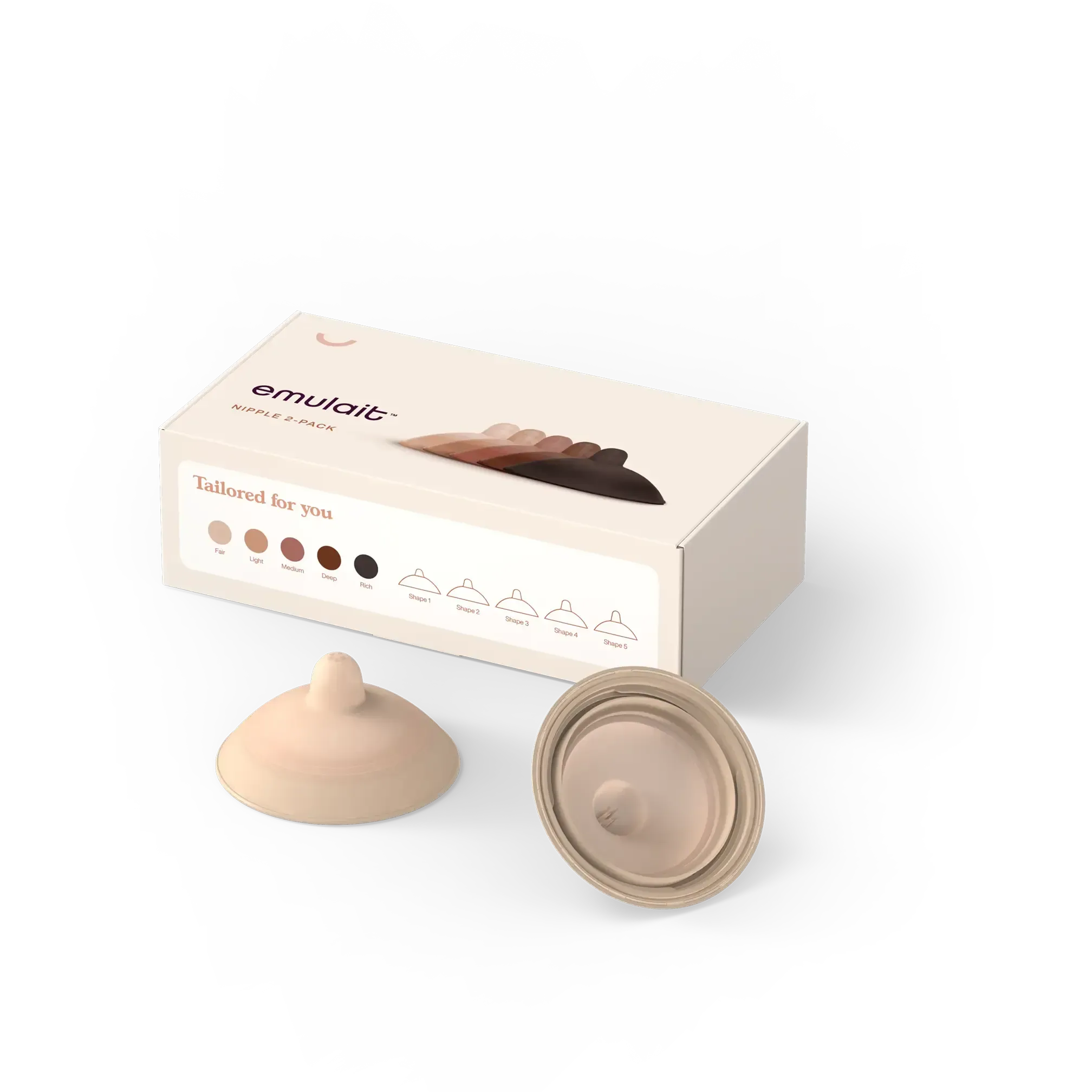 Emulait Nipple 2-Pack