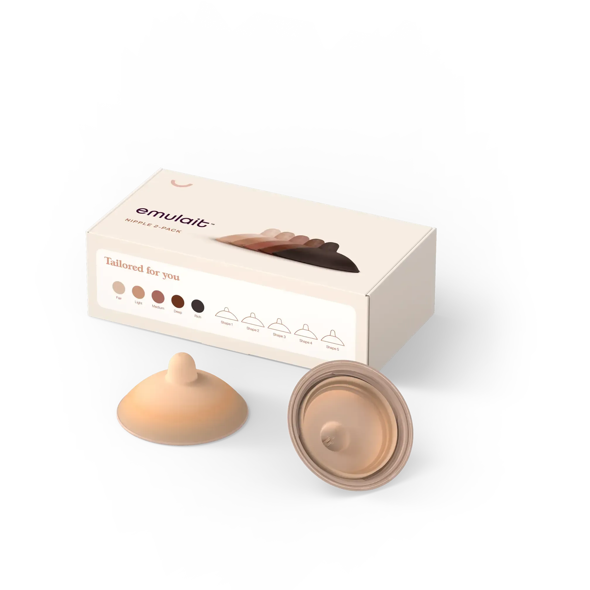 Emulait Nipple 2-Pack