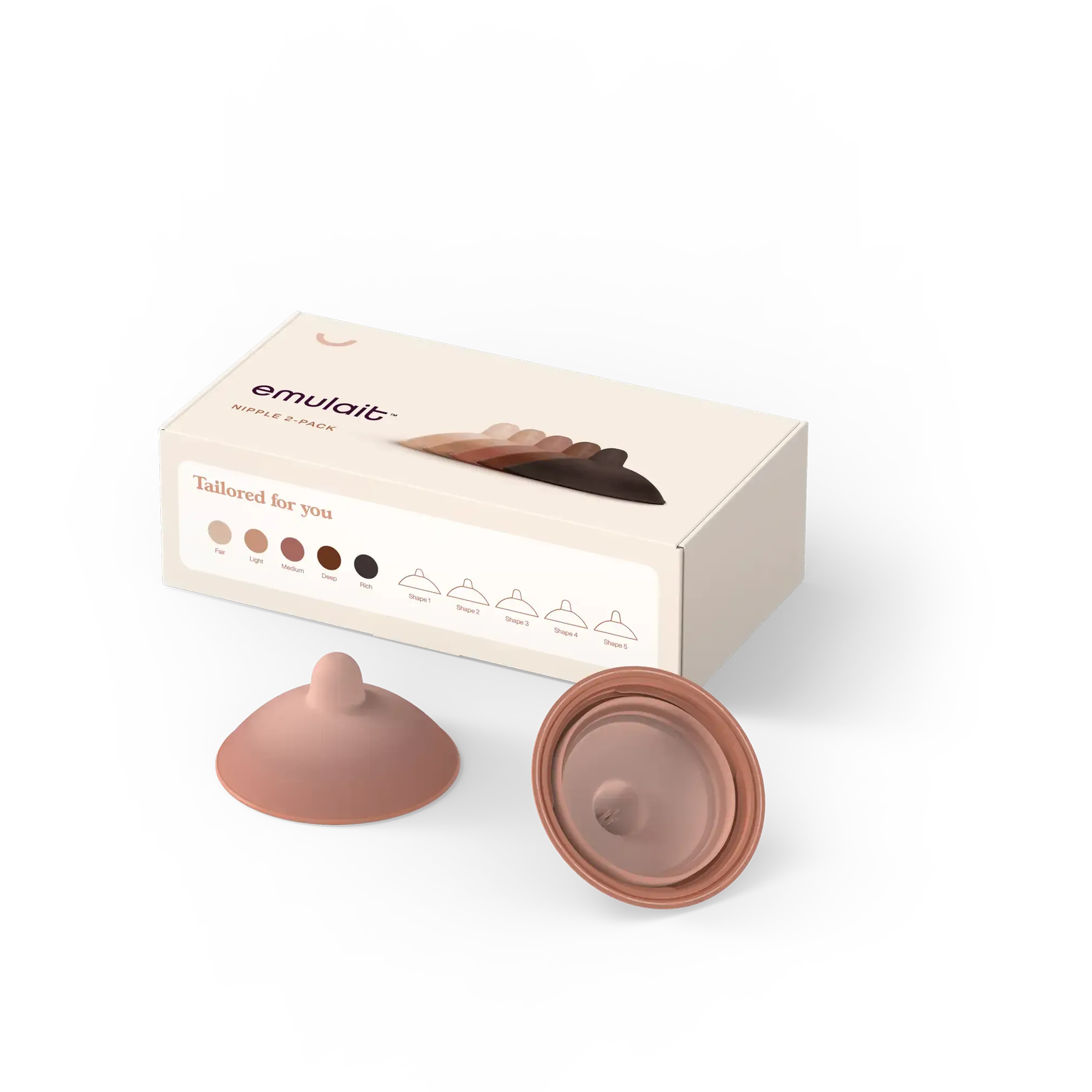 Emulait Nipple 2-Pack