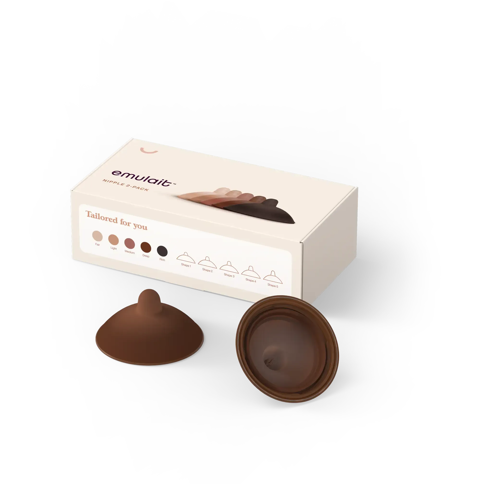 Emulait Nipple 2-Pack