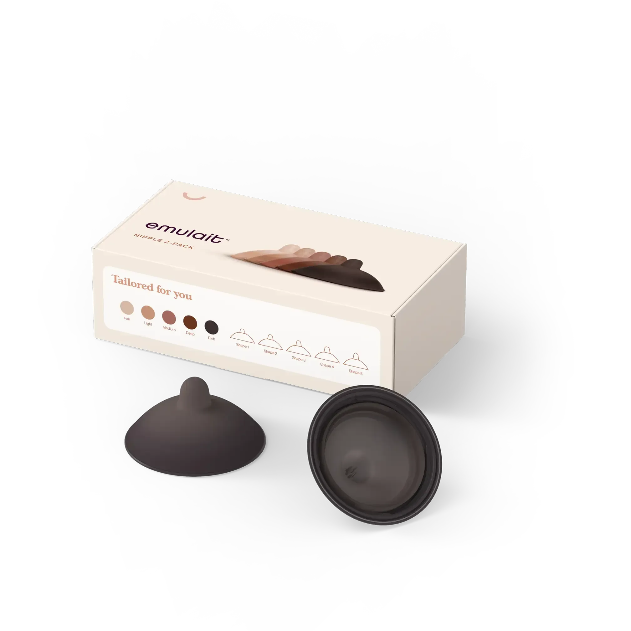 Emulait Nipple 2-Pack