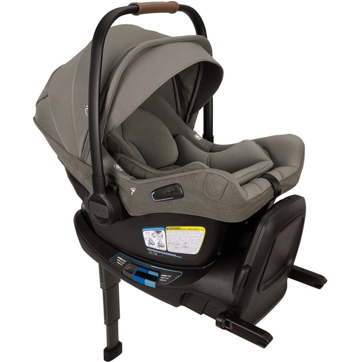 Nuna PIPA Aire RX Infant Car Seat RELX Base1