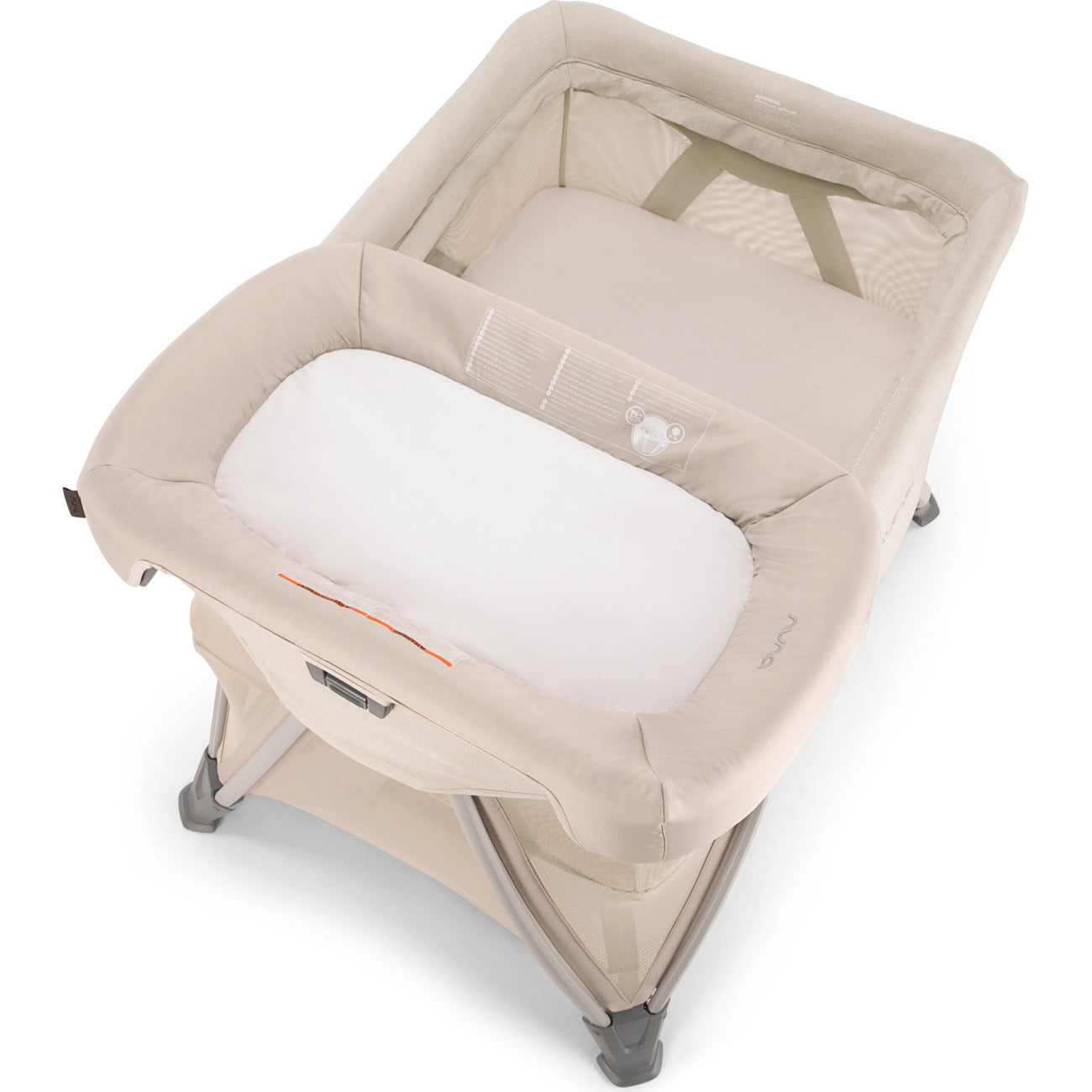 Nuna SENA Aire Playard with Zip-Off Bassinet Changer – Crib Kids