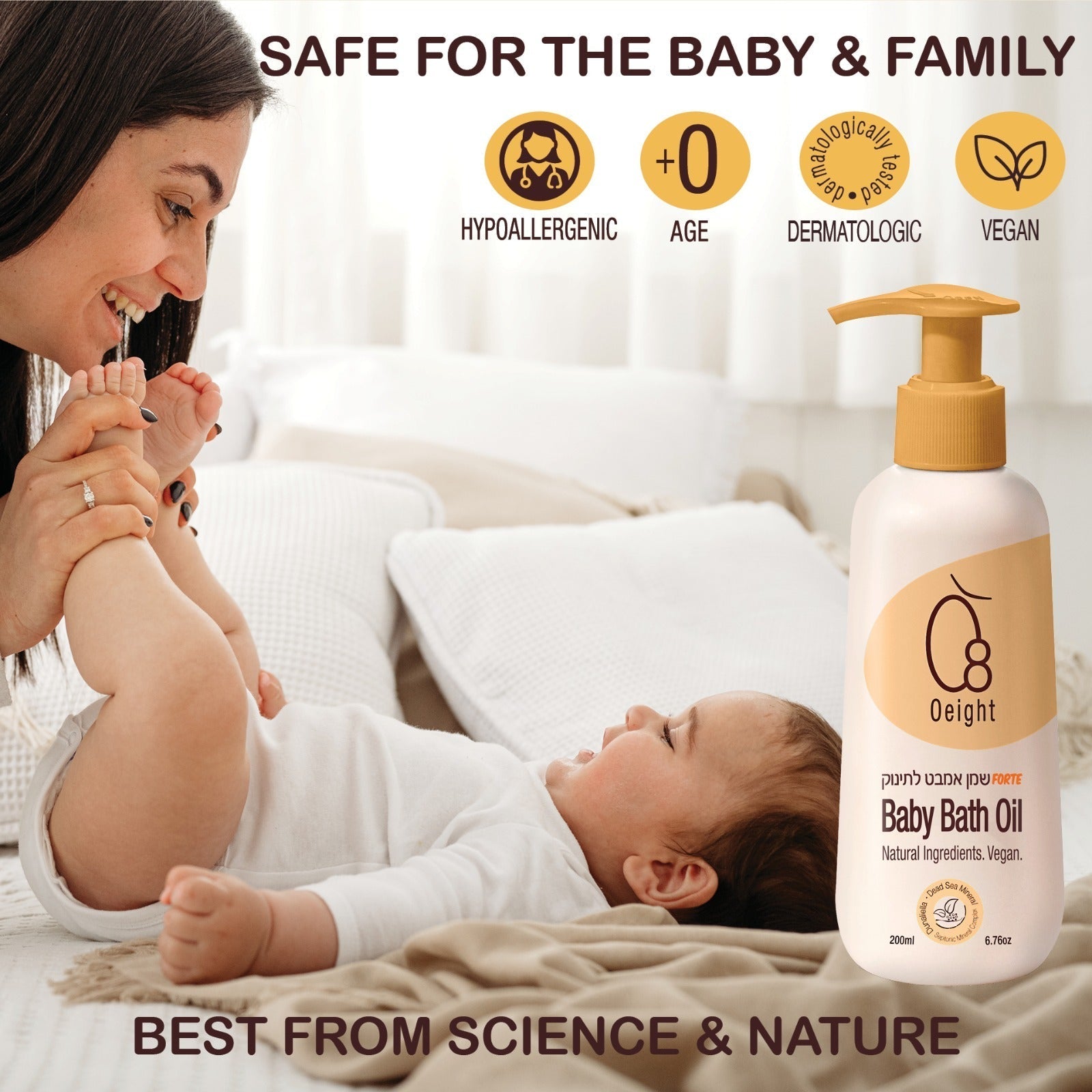 Oeight Best Baby Bath Oil Forte