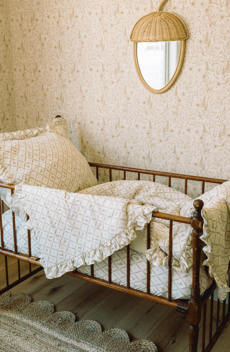 Oilo Duck Crib Sheet