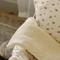 Oilo Squirrel Premium Muslin Crib Quilt & Sham Set