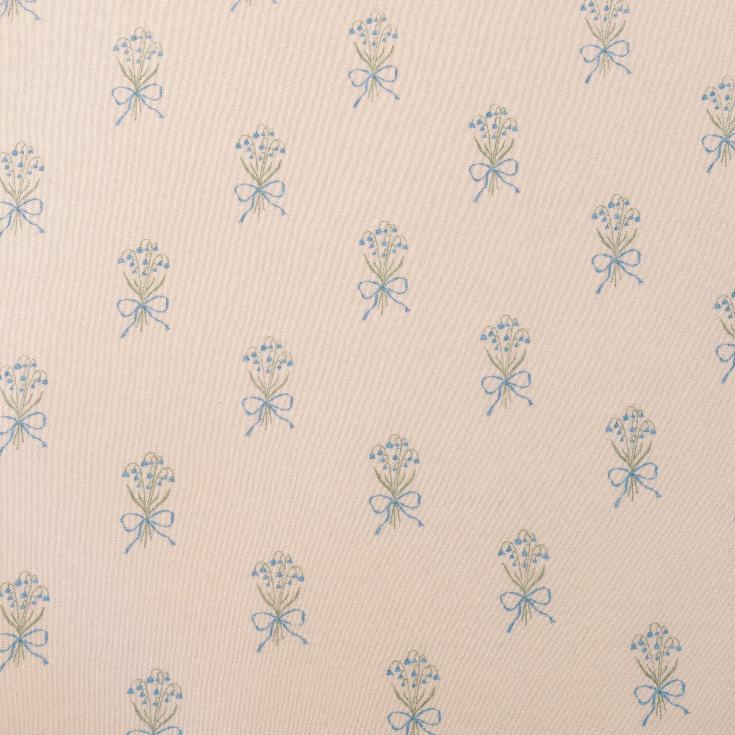 Oilo Lily of the Valley Crib Sheet
