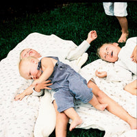 Oilo Mushroom Premium Muslin Crib Quilt & Sham Set