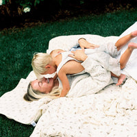 Oilo Mushroom Premium Muslin Crib Quilt & Sham Set