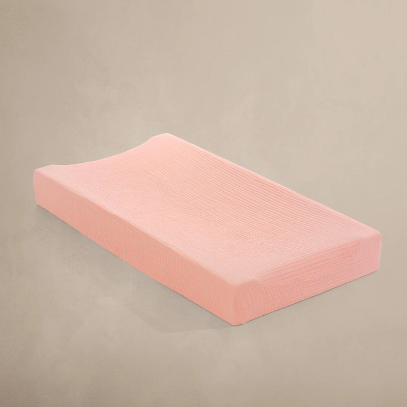 Oilo Rosette Pink Muslim Changing Pad Cover