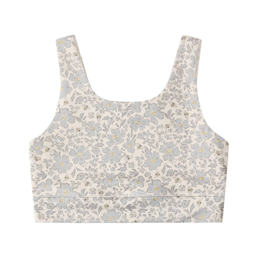 Rylee + Cru Swift Sports Bra || Blue Meadow