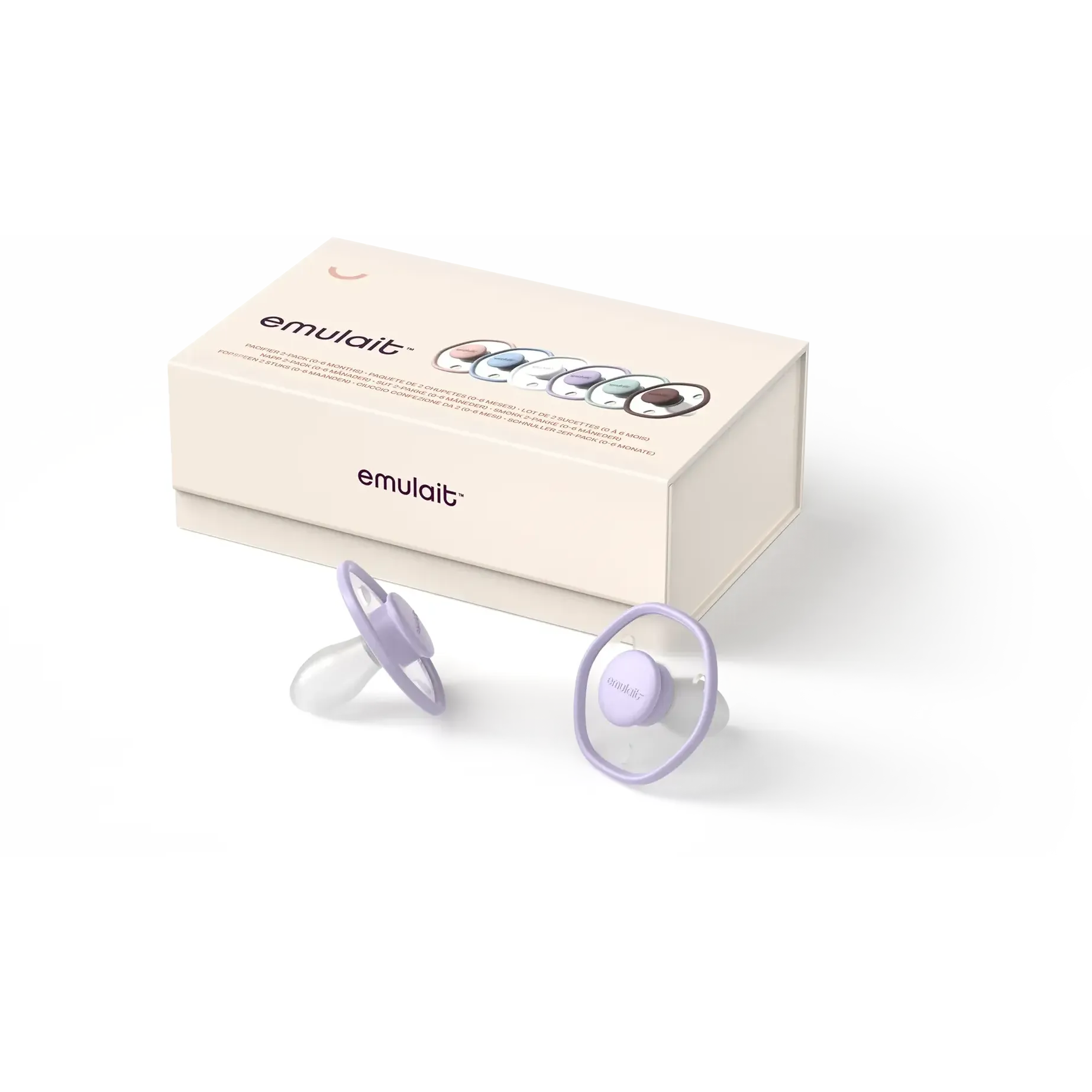 Emulait The Emulait Pacifier 2-Pack