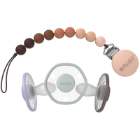 Emulait Pacifier 3-Pack & Clip Gift Set