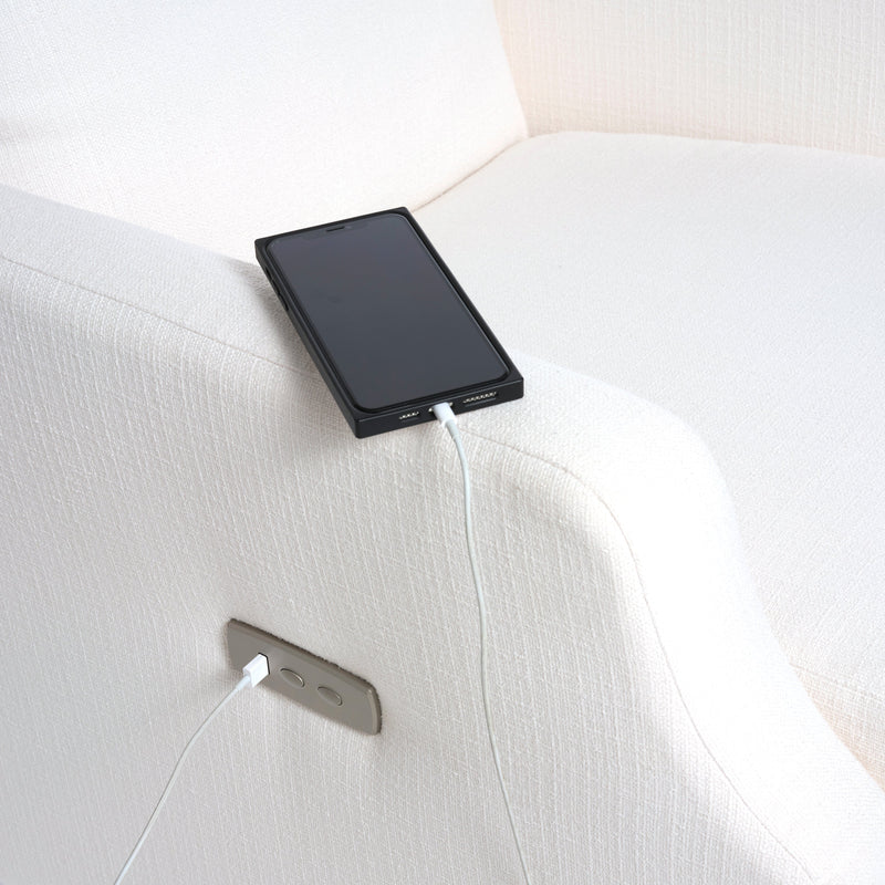 Olio Harlow Swivel Glider + Recliner