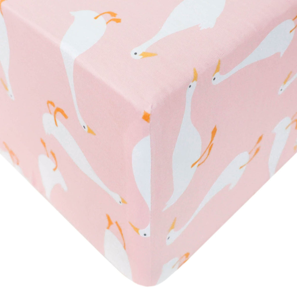 Copper Pearl Fitted Crib Sheet | Goosie