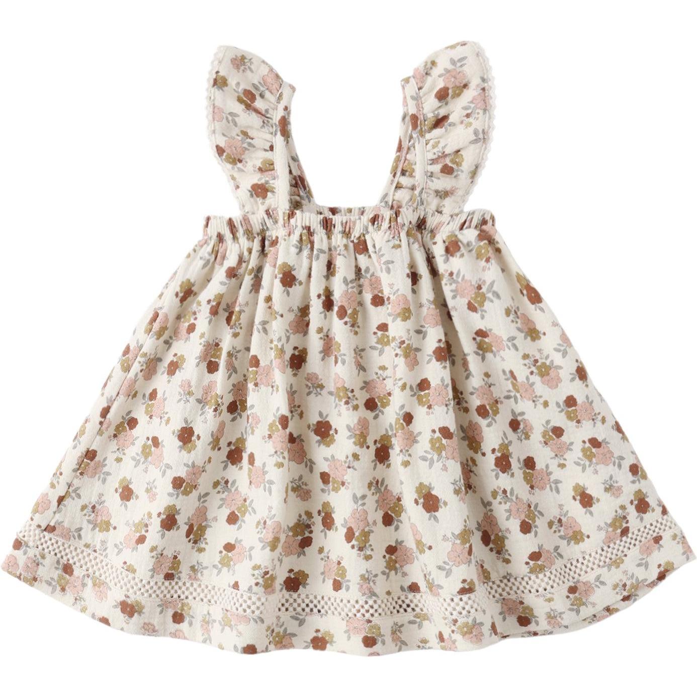 Quincy Mae Ruffle Tank Dress || Bloom