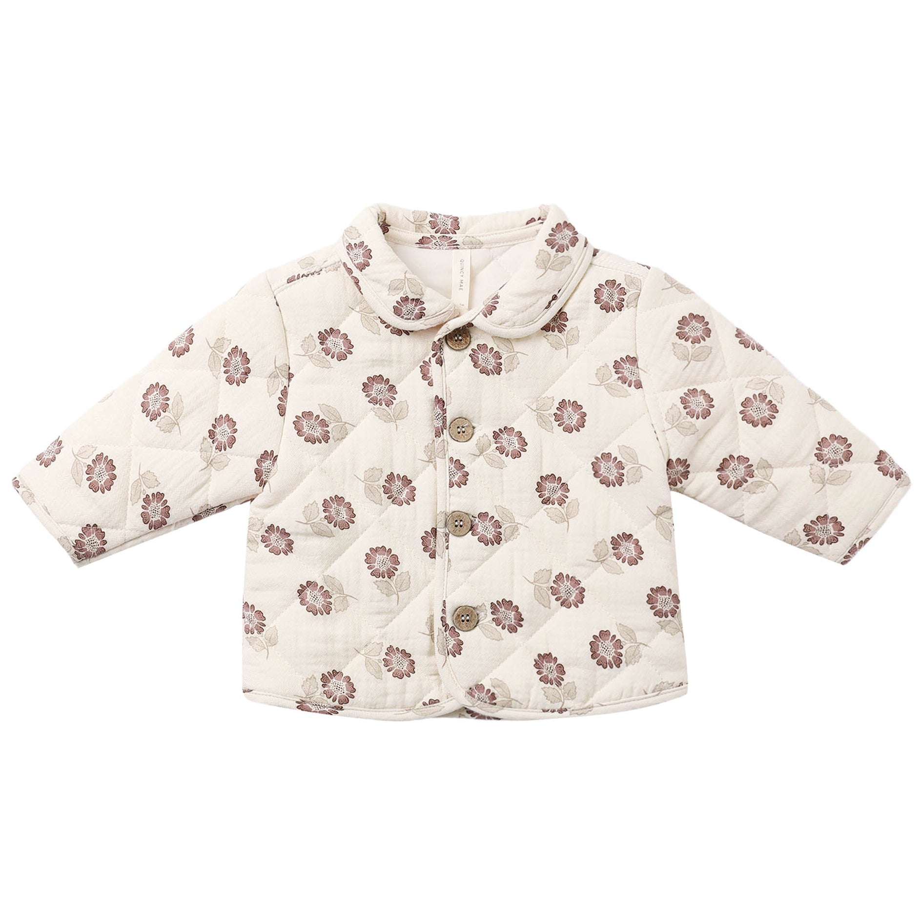 Quincy Mae Quilted Jacket || Fall Floral